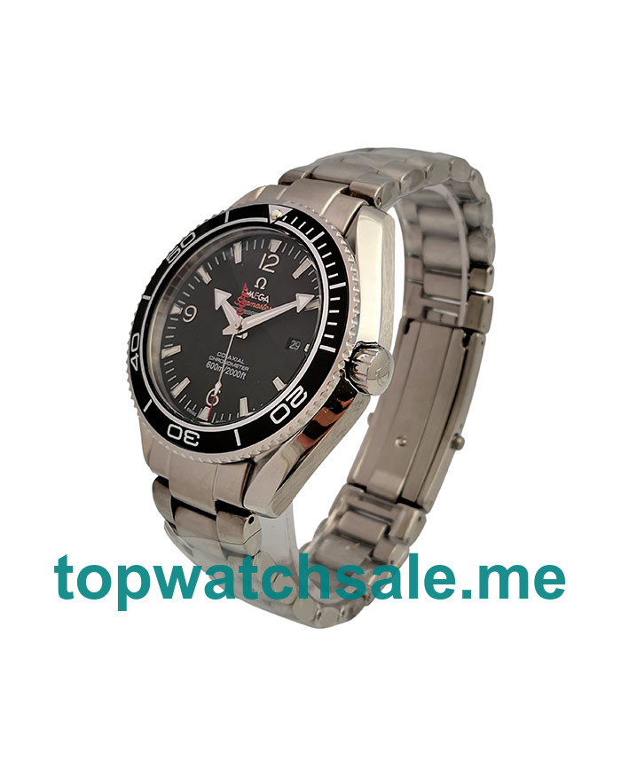 UK Black Dials Steel Omega Seamaster Planet Ocean 232.30.42.21.01.001 Replica Watches