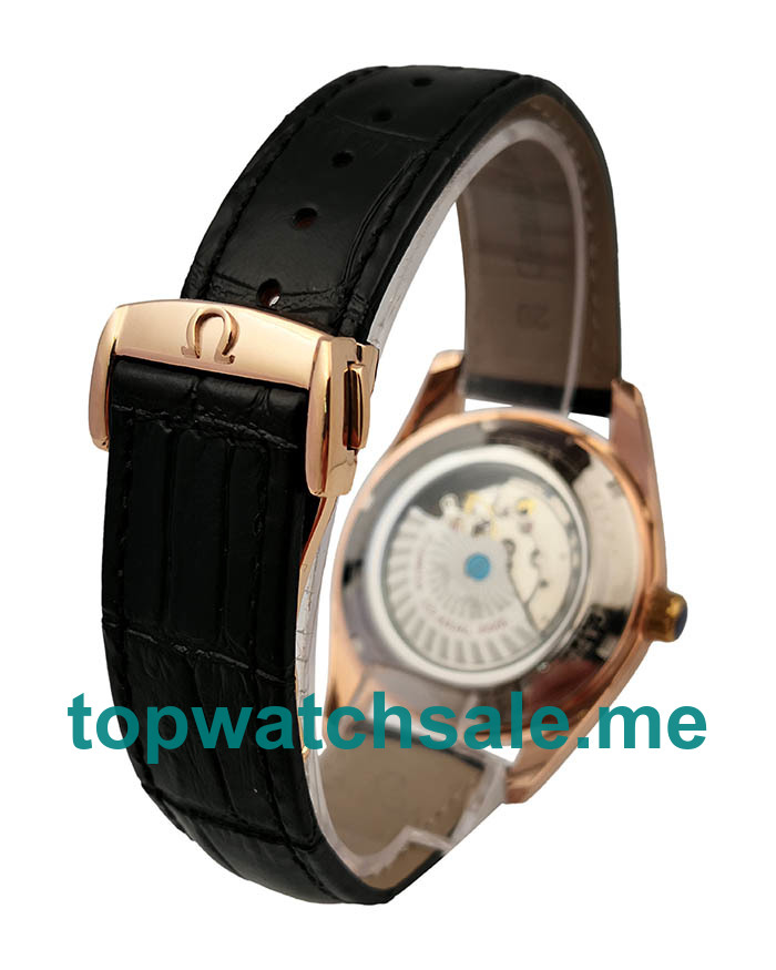UK Black Dials Rose Gold Omega Seamaster Aqua Terra 231.53.42.21.06.002 Replica Watches
