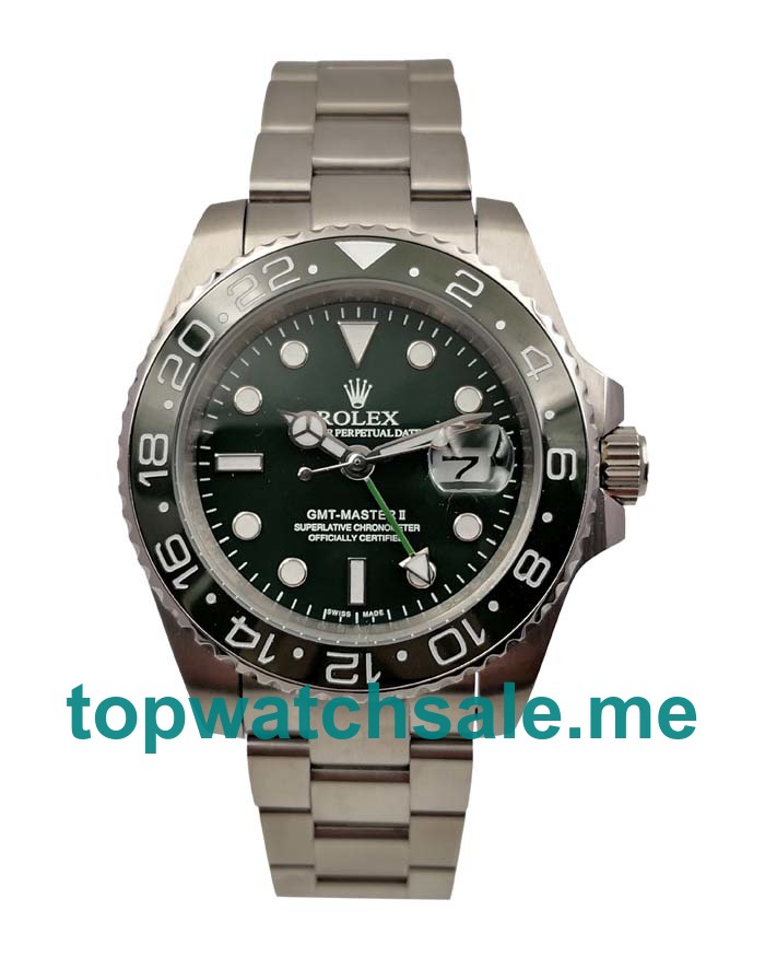 UK Black Dials Steel Rolex GMT-Master II 116700 LN Replica Watches