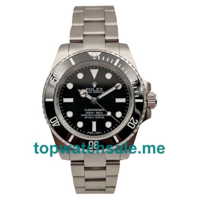 UK Black Dials Steel Rolex Submariner 114060 Replica Watches