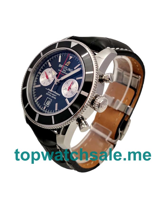 UK Black Dials Steel Breitling Superocean Heritage A23320 Replica Watches