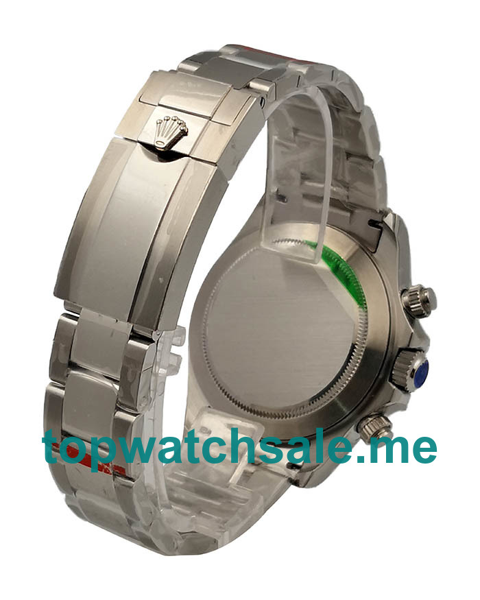 UK Black Dials Steel Rolex Daytona 116509 Replica Watches