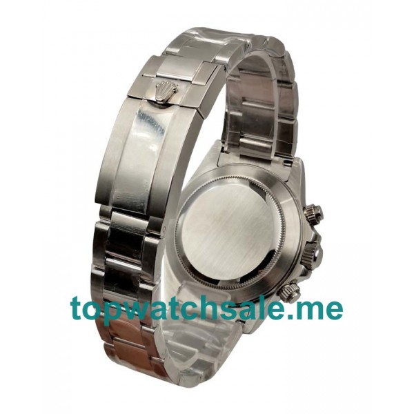 UK White Dials Steel Rolex Daytona 116520 Replica Watches