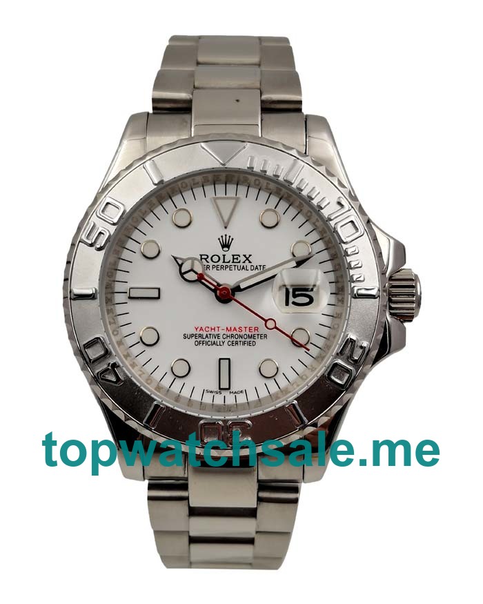 UK White Dials Steel Rolex Yacht-Master 16622 Replica Watches