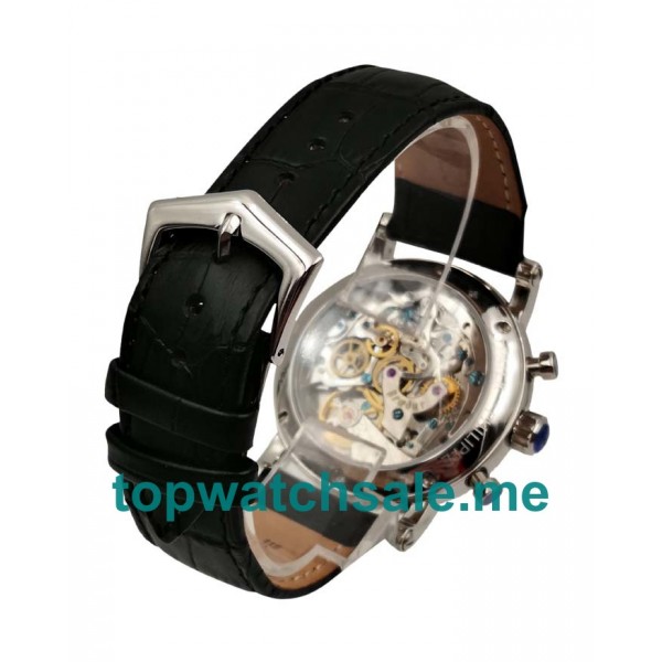 UK Silver Dials Steel Patek Philippe Replica Watches