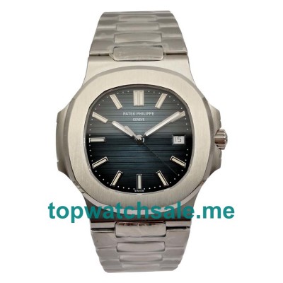 UK Blue Dials Steel Patek Philippe Nautilus 5711/1A Replica Watches