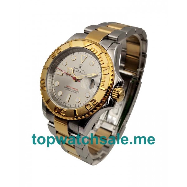 UK Gray Dials Steel And Gold Rolex Yacht-Master 16623 Replica Watches