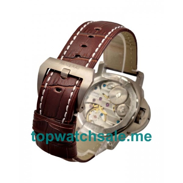 UK Black Dials Steel Panerai Luminor PAM00112 Replica Watches
