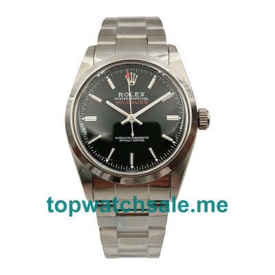 UK Black Dials Steel Rolex Milgauss Ref.1019 Replica Watches