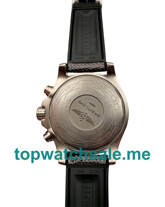 UK Gray Dials Titanium Breitling Avenger Bandit E13383 Replica Watches