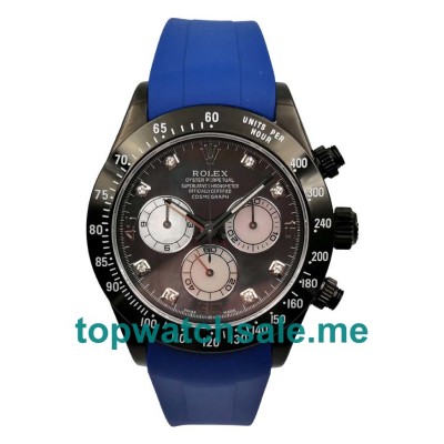 UK Gray Dials Black Steel Rolex Daytona 116519 Replica Watches