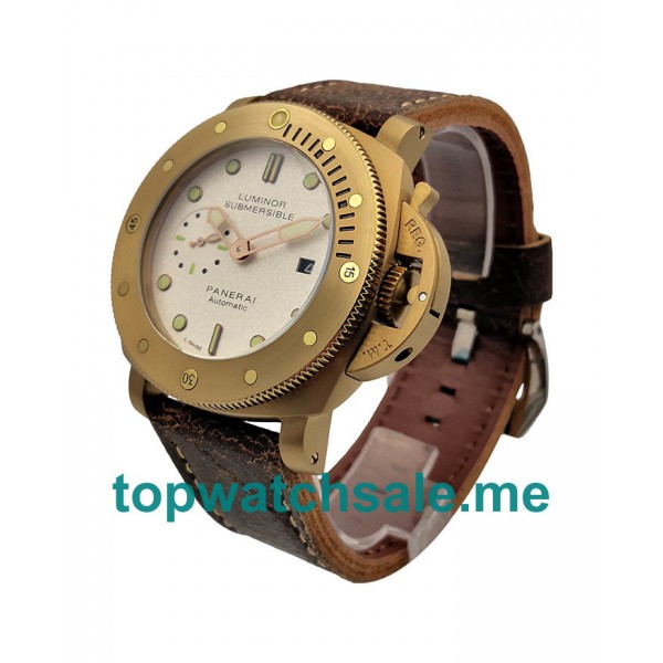 UK Luxury Replica Panerai Submersible Watches Made From 18K Gold
