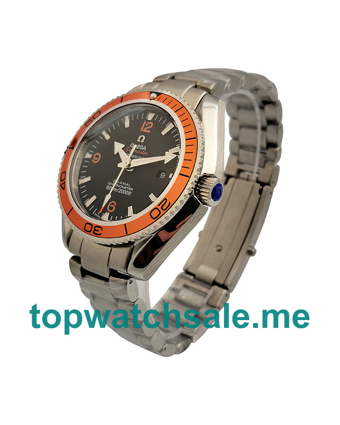 UK Black Dials Steel Omega Seamaster Planet Ocean 232.30.46.21.01.002 Replica Watches