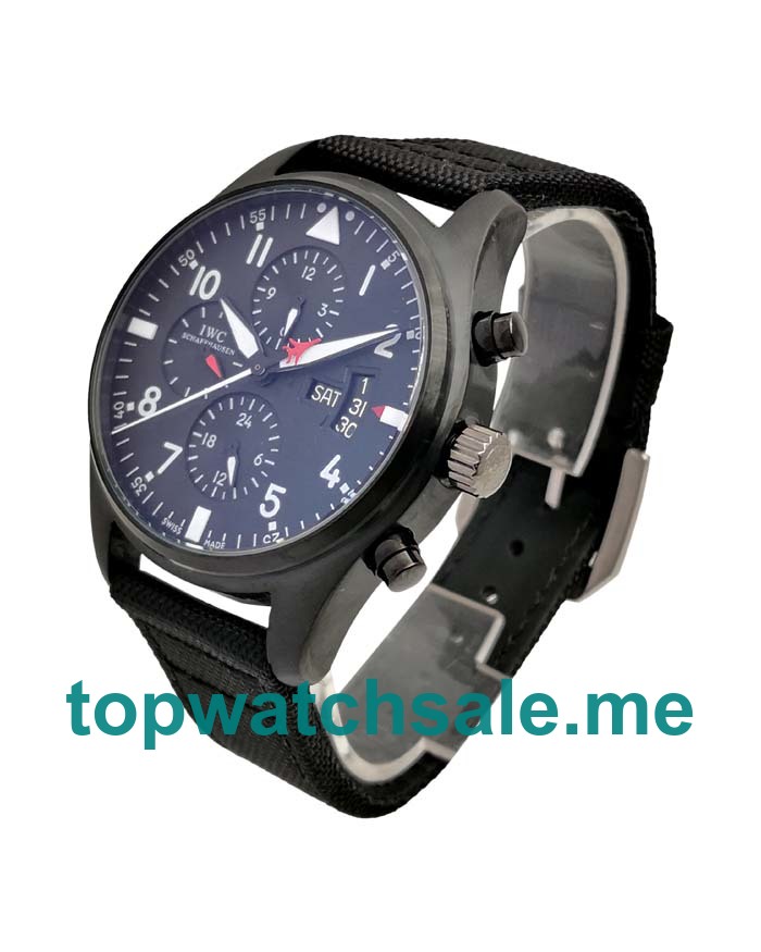 UK Black Dials Black Ceramic IWC Pilots Spitfire IW378901 Replica Watches