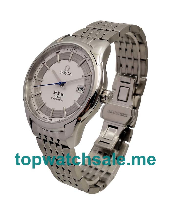 UK Silver Dials Steel Omega De Ville 431.30.41.21.02.001 Replica Watches