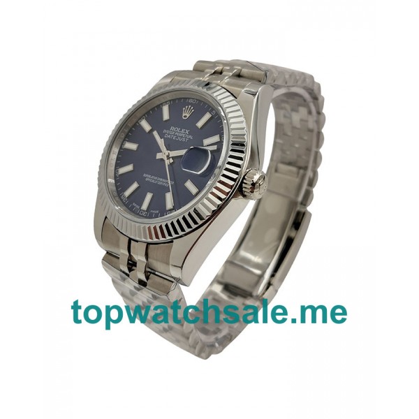 UK Blue Dials Steel Rolex Datejust 116334 Replica Watches