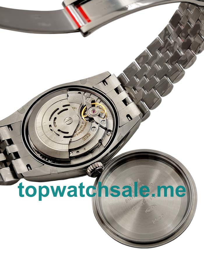 UK Silver Dials Steel Rolex Datejust 116234 Replica Watches
