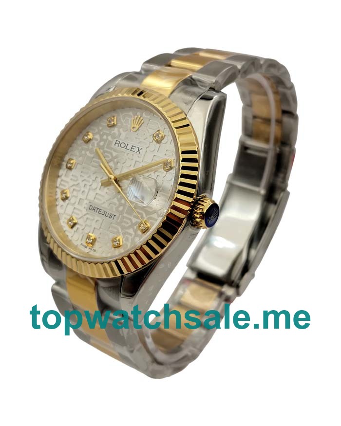 UK Silver Dials Steel Rolex Datejust 116233 Replica Watches