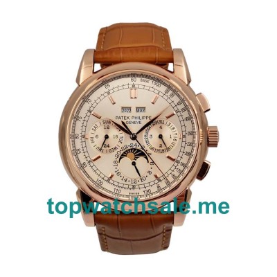 UK Champagne Dials Rose Gold Patek Philippe Grand Complications 5270R Replica Watches