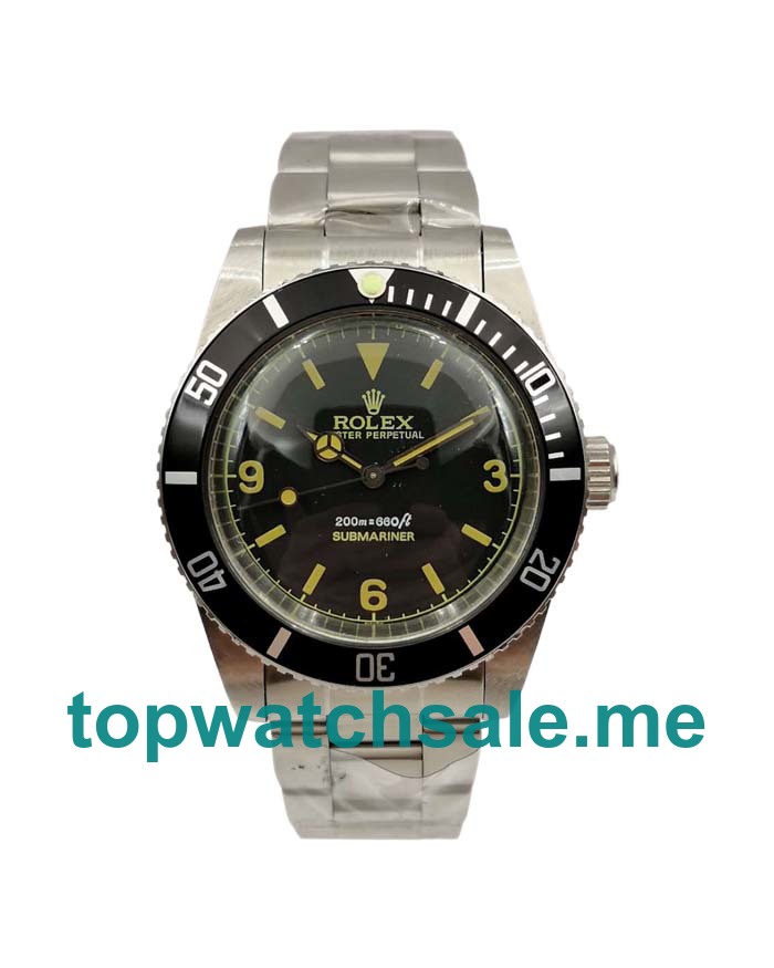UK Black Dials Steel Rolex Submariner 5513 Replica Watches