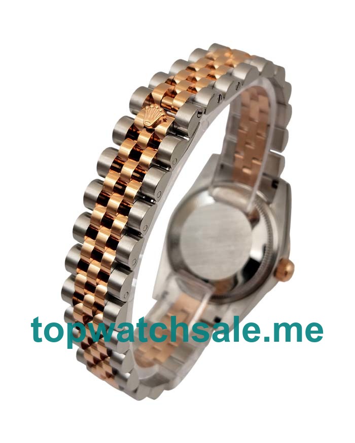UK Rose Gold Dials Steel And Rose Gold Rolex Datejust 279381 Replica Watches