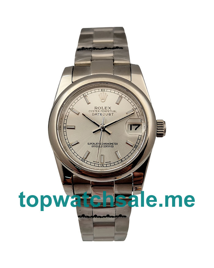 UK White Dials Steel Rolex Datejust 178240 Replica Watches