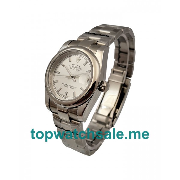 UK White Dials Steel Rolex Datejust 178240 Replica Watches