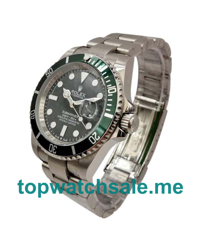 UK Black Dials Steel Rolex Submariner 16610 LV Replica Watches