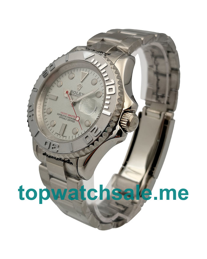 UK Grey Dials Steel Rolex Yacht-Master 116622 Replica Watches
