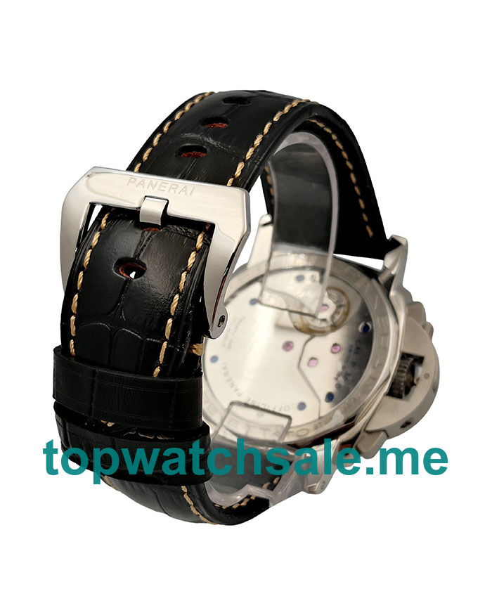 45.5MM UK Replica Panerai Luminor PAM00361 Watches With Black Dials