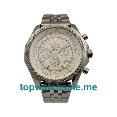 UK Steel Replica Breitling Bentley Motors A25362 White Dials Watches
