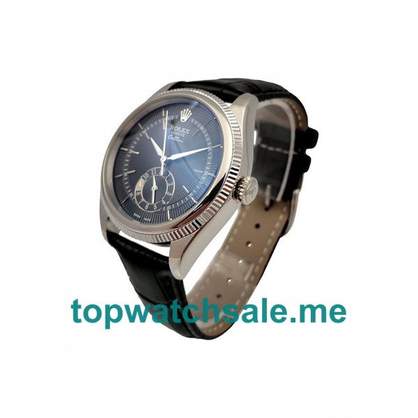 UK Black Dials Steel Rolex Cellini 50529 Replica Watches