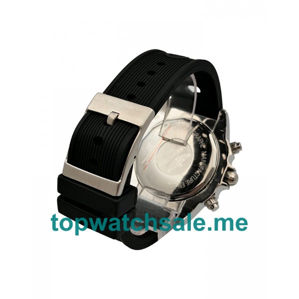 UK White Dials Steel Breitling Chronomat Evolution AB0110 Replica Watches