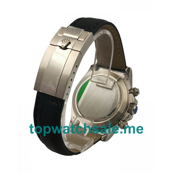 UK Grey Dials White Gold Rolex Daytona 116519 Replica Watches