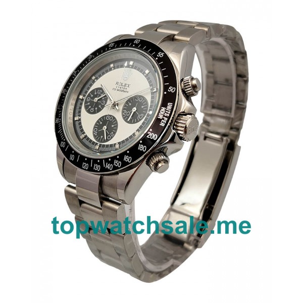 UK White Dials Steel Rolex Daytona Ref.6264 Replica Watches