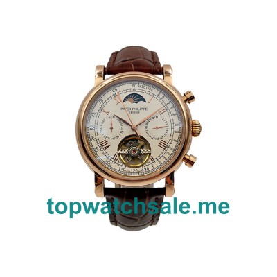UK White Dials Rose Gold Patek Philippe Grand Complications 171728 Replica Watches