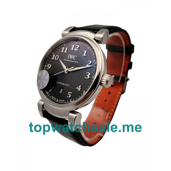 UK Black Dials Steel IWC Da Vinci IW356601 Replica Watches