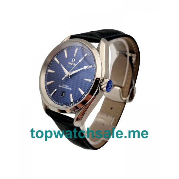 UK Blue Dials Steel Omega Seamaster Aqua Terra 150 M 220.13.41.21.03.001 Replica Watches