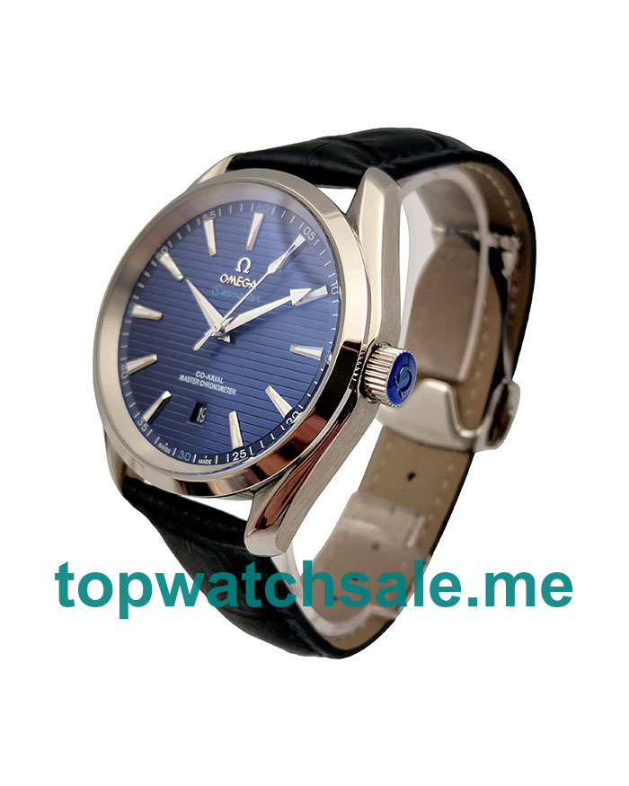 UK Blue Dials Steel Omega Seamaster Aqua Terra 150 M 220.13.41.21.03.001 Replica Watches