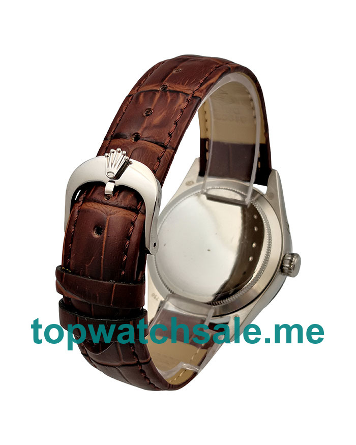 UK White Dials Steel Rolex Cellini 50535 Replica Watches