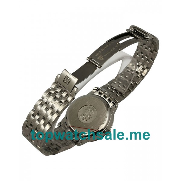 UK Gray Dials Steel Omega De Ville 424.10.40.20.06.001 Replica Watches