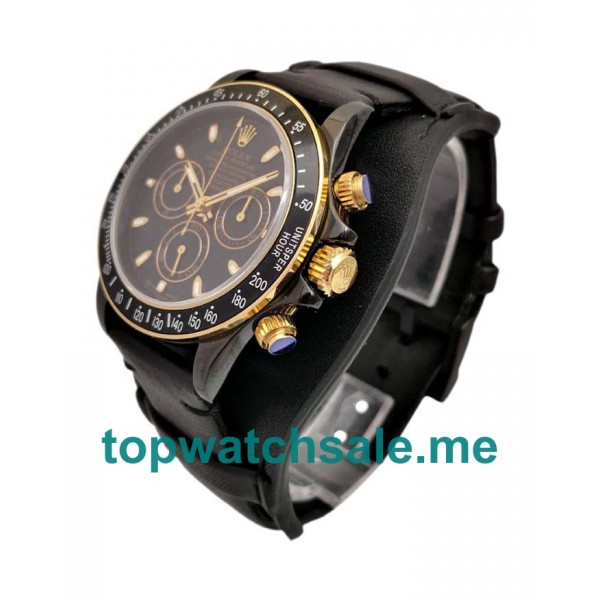 UK Black Dials Ceramic Rolex Cosmograph Daytona Kravitz Design LK 01 RL Replica Watches
