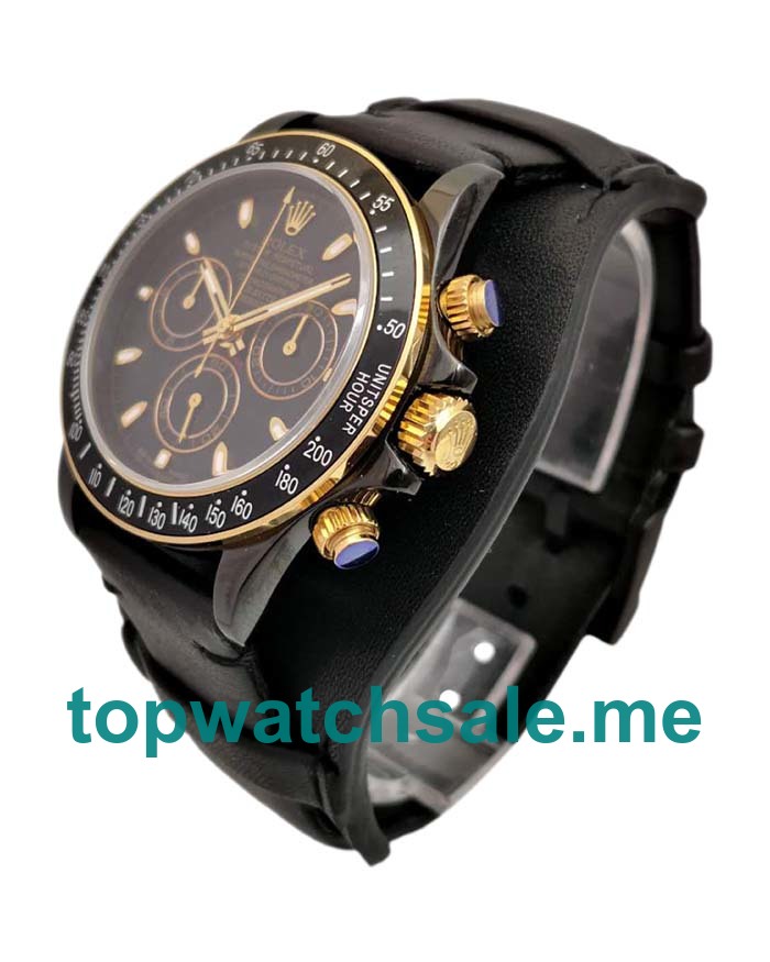 UK Black Dials Ceramic Rolex Cosmograph Daytona Kravitz Design LK 01 RL Replica Watches