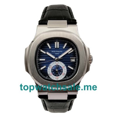 UK Blue Dials Steel Patek Philippe Nautilus 5980 Replica Watches