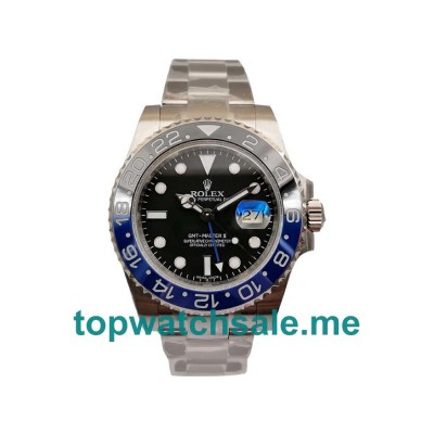 UK Black Dials Steel Rolex GMT-Master II 116710BLNR Batman V7 Replica Watches