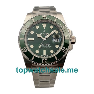 UK Green Dials Steel Rolex Submariner Date 116610LV 2018 N V8S Replica Watches