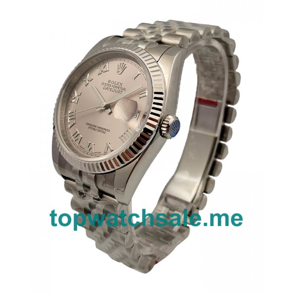 UK Rhodium Dials Steel Rolex Datejust 116234 Replica Watches
