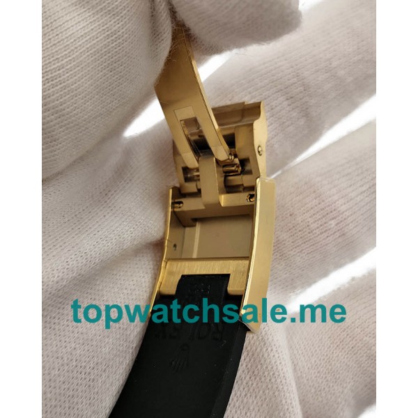 UK Black Dials Gold Rolex Cosmograph Daytona 116518LN JH Replica Watches