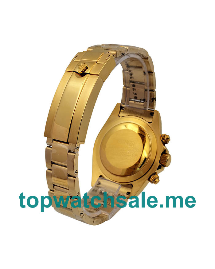 UK Blue Dias Gold Rolex Daytona 116528 Replica Watches