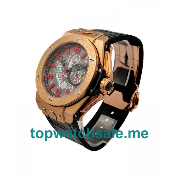 UK Rose Gold Hublot Big Bang 411.OX.1180.LR.WPT15 Quartz Replica Watches